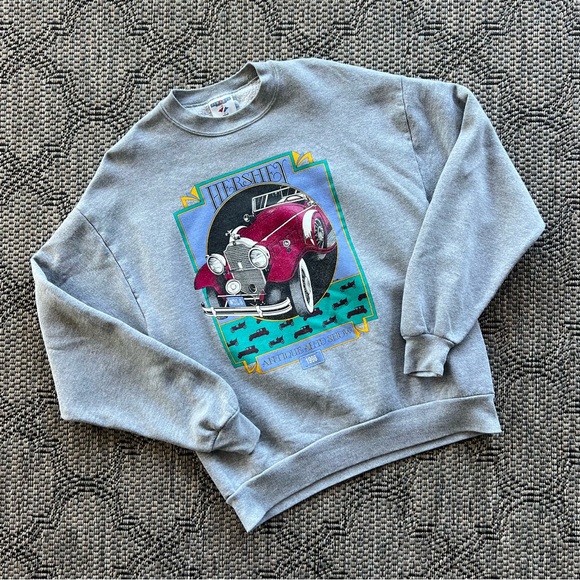 Jerzees Other - Vintage 1998 Hershey‎ Antique Auto Show Car Crewneck Sweatshirt Size Large